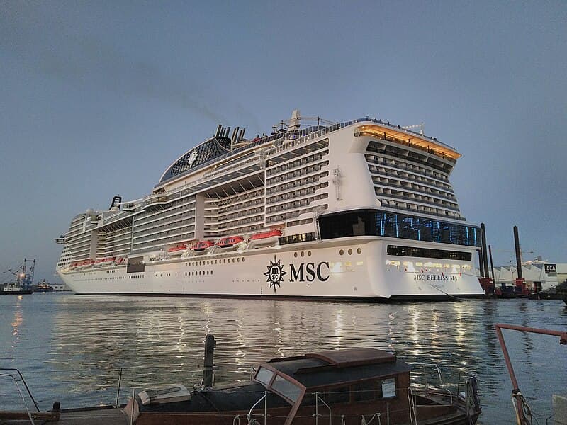 MSC Bellissima — Ostasien Kreuzfahrt ab/bis Shanghai